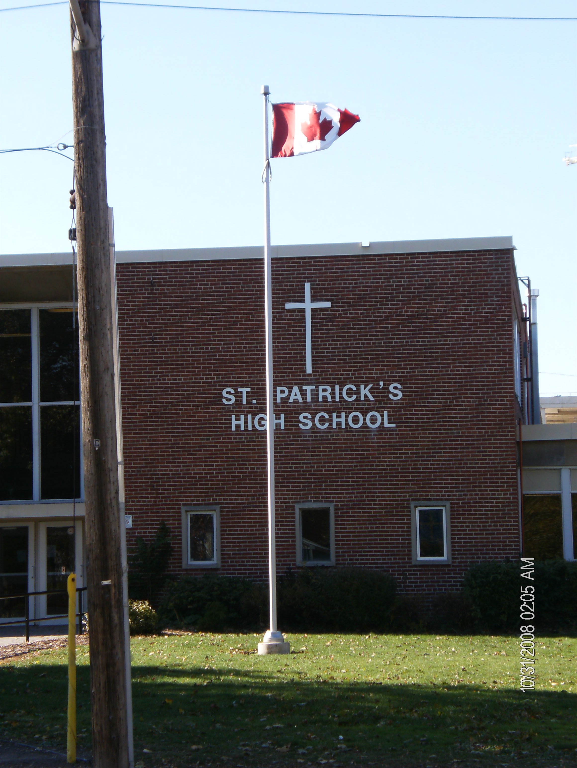 Image result for saint patrick high school, ontario